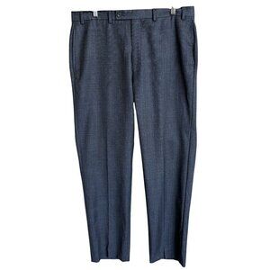 Lauren Ralph Lauren Mens 36x34L 100% Wool Trousers Charcoal Gray Quiet Luxury